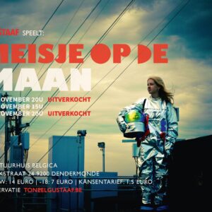 Meisje op de maan