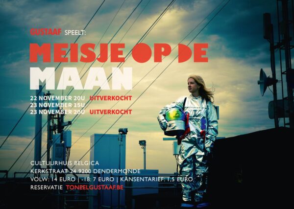 Meisje op de maan